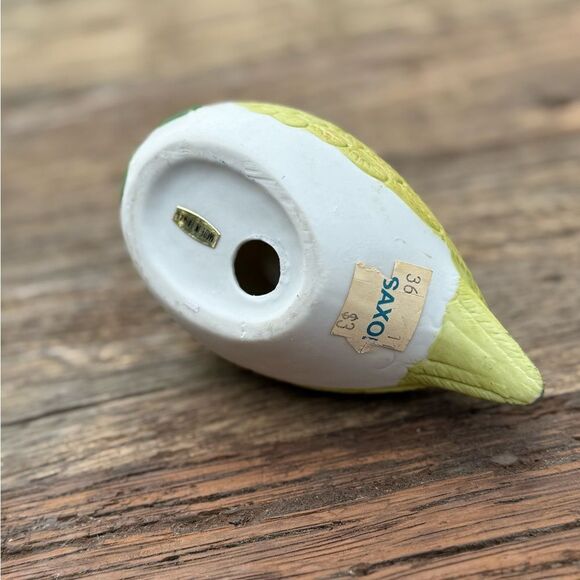 Vintage Porcelain Dove with Holly Candlestick Holder - Picture 5 of 10